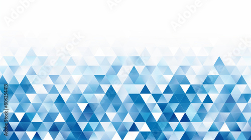 blue background blue and white background with blue triangles. The blue and white color scheme gives a sense of calmness and serenity. The blue triangles are arranged in a way that creates a sense of