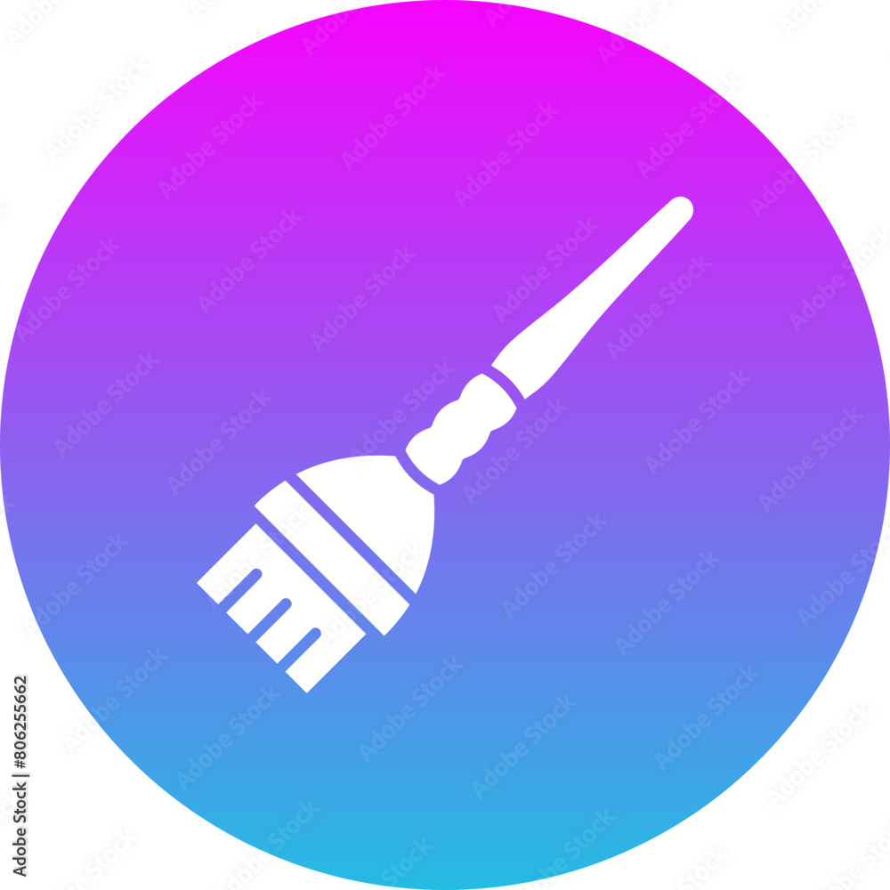 Hair dye brush Icon Hair dye brush Icon