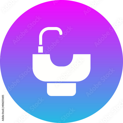 Hair wash sink Icon