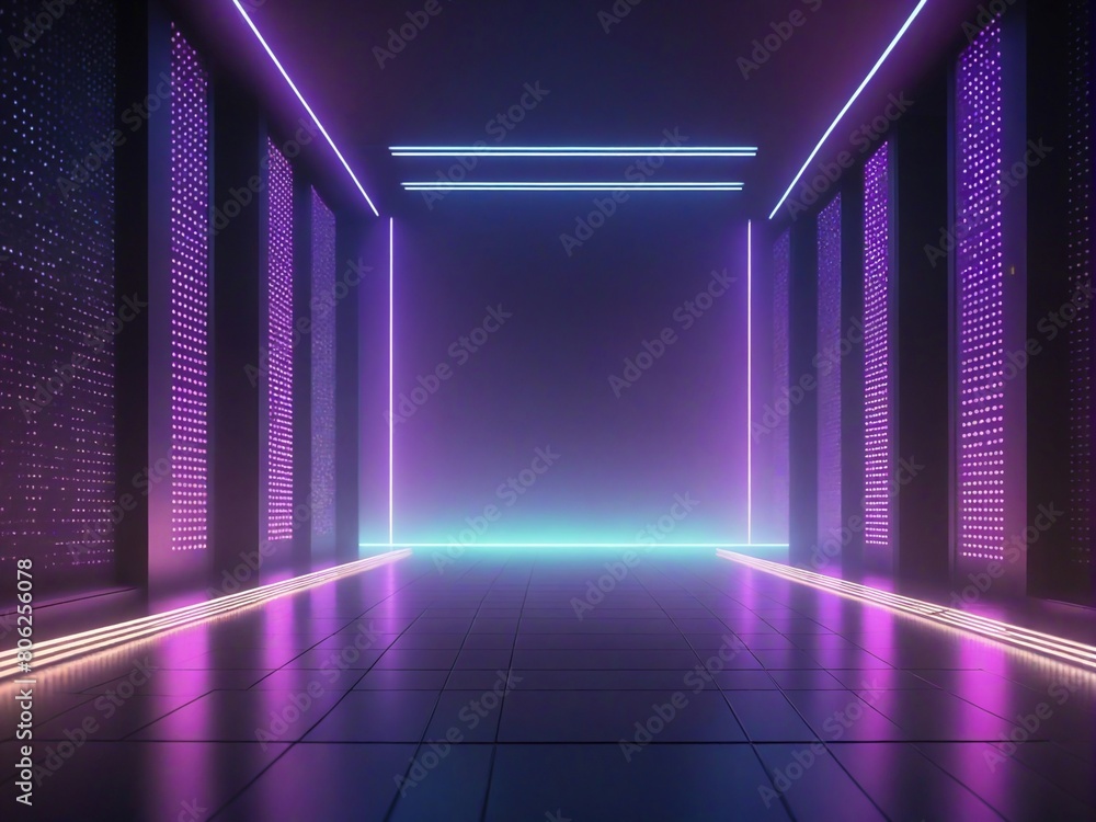 blue light tunnel blue light tunnel