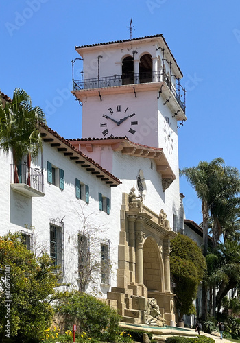 Tower of the Santa Barbara Courthouse