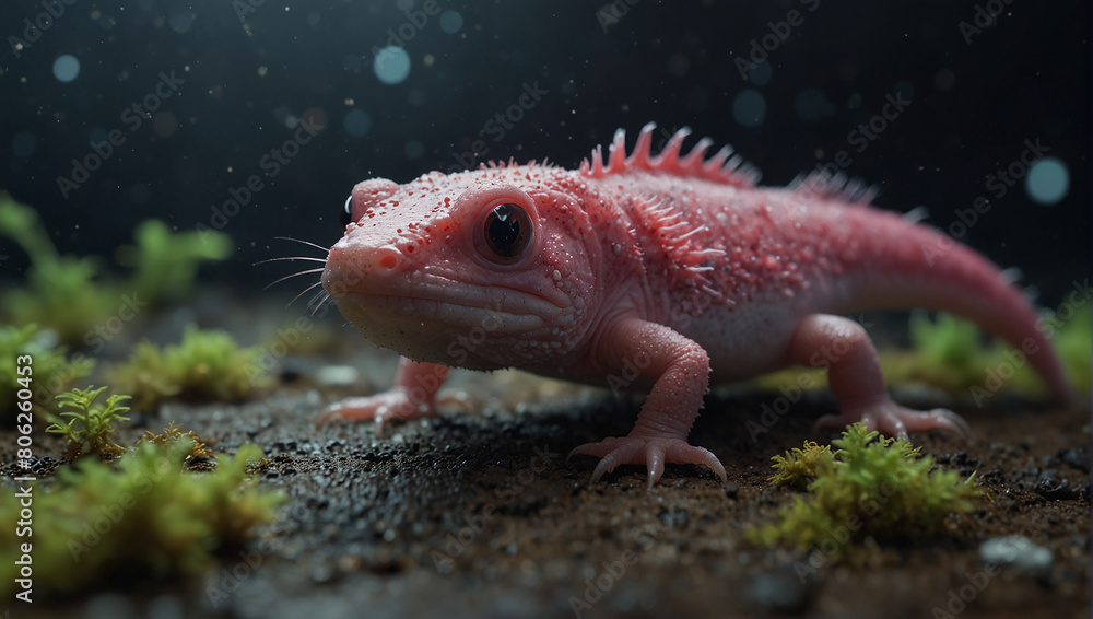 Axolotl with new look Axolotl with new look