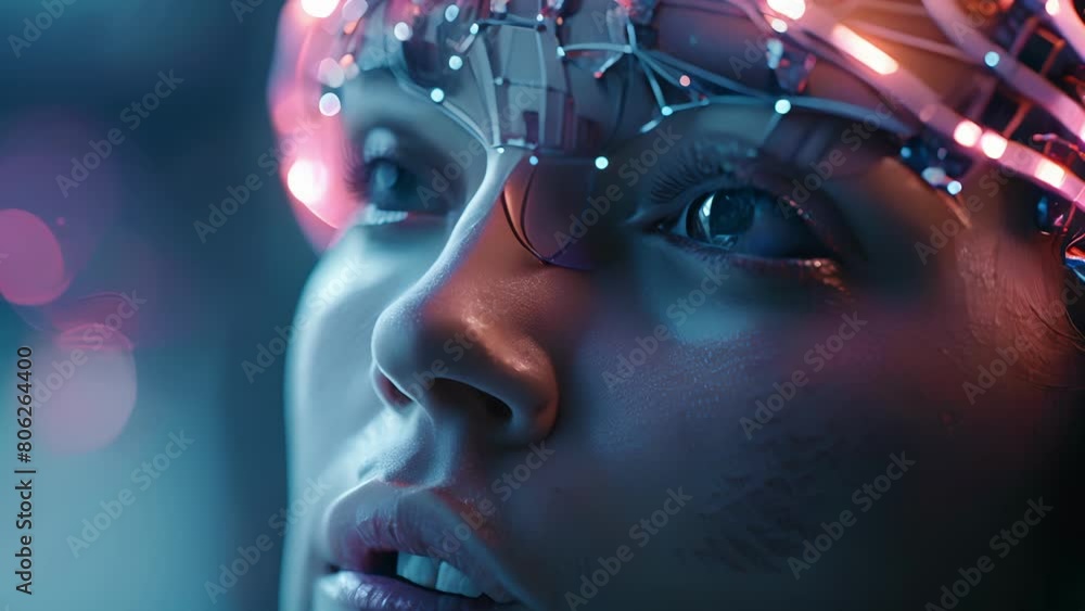 A futuristic device emitting precise light frequencies to entrain brainwaves and enhance cognitive performance. . A futuristic device emitting precise light frequencies to entrain brainwaves and enhance cognitive performance. .