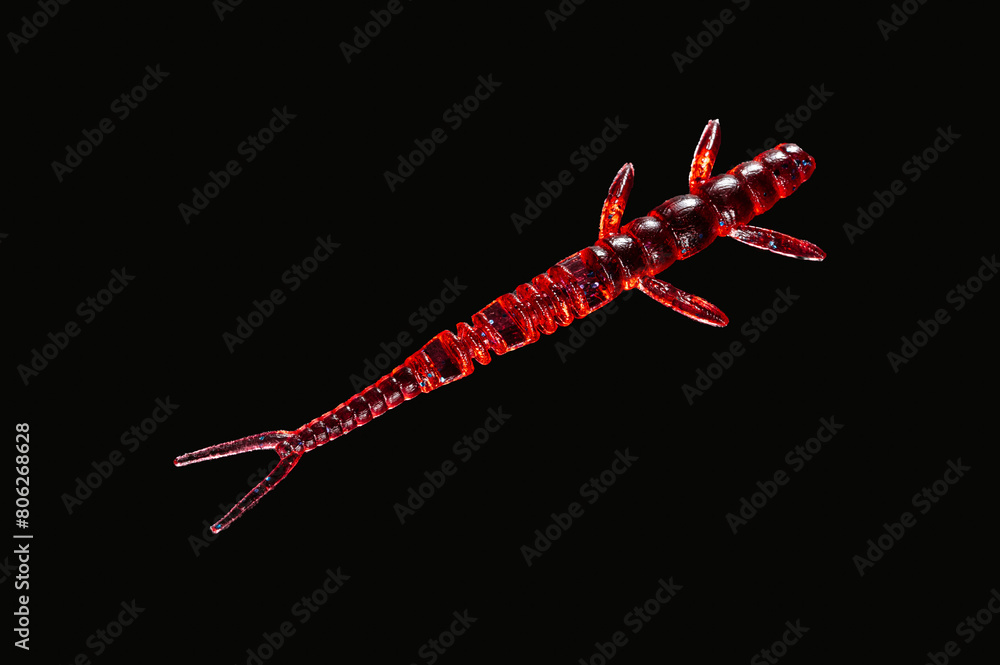 silicone fishing lures. fishing by spinning silicone fishing lures. fishing by spinning