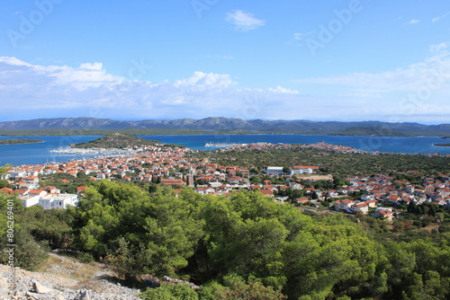 view over Murter from Raduc hill, island Murter, Croatia © Susy