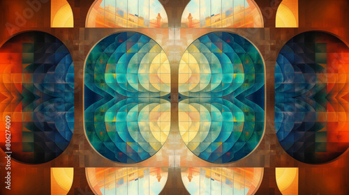 Symmetrical Abstract Pattern