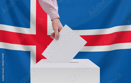 Elections, Iceland. Election concept.
