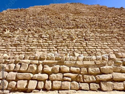 Stätte von Sakkara mit Stufenpyramide und Gräber in Memphis (Ägypten)