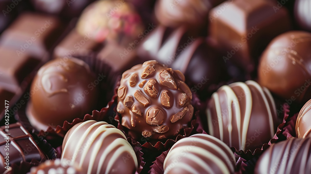 Chocolate Background For World Chocolate Day, Generative AI Chocolate Background For World Chocolate Day, Generative AI