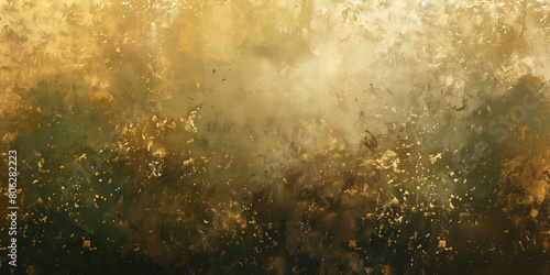 Gold and Olive background © AI Background