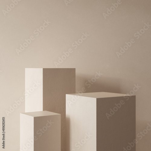Empty stone slabs for display product