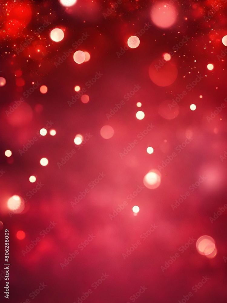 Red Christmas background with stars Red Christmas background with stars