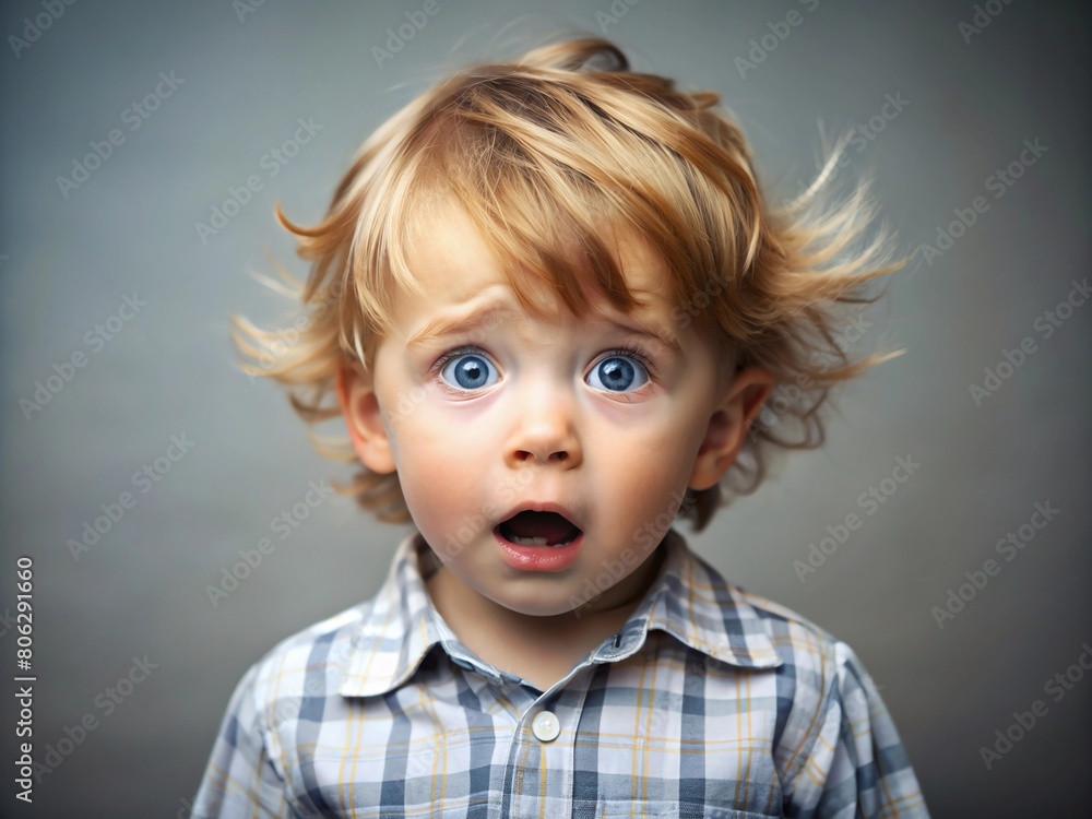 The cute little boy is scared and confused. Catalogue of emotions. Intense remorseful, disappointed, melancholy, dissatisfaction and anxiety. The cute little boy is scared and confused. Catalogue of emotions. Intense remorseful, disappointed, melancholy, dissatisfaction and anxiety.