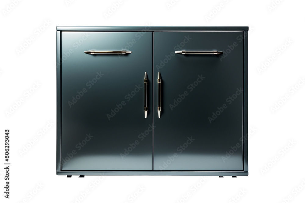Steel Cupboard isolated on transparent background. Steel Cupboard isolated on transparent background.