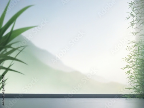 landscape with bamboo