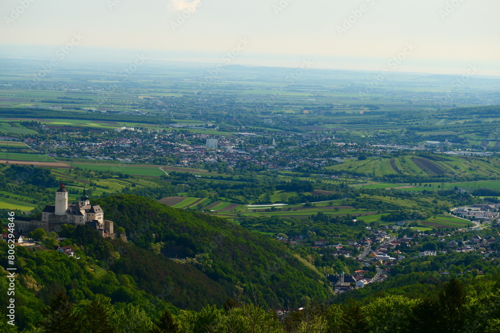Blick ins Burgenland, Forchtenstein, Wulkatal