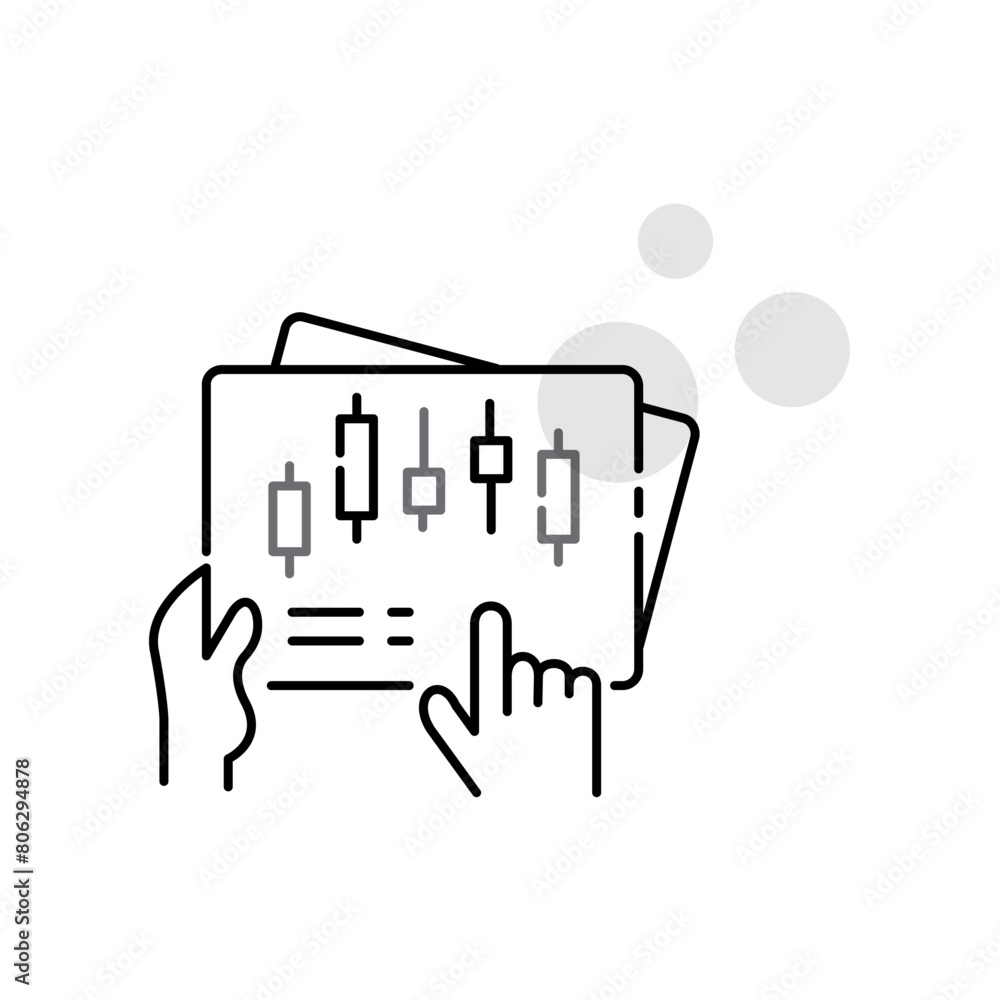Algorithm Trading, Automated Trading Strategies Vector Icon Design Algorithm Trading, Automated Trading Strategies Vector Icon Design