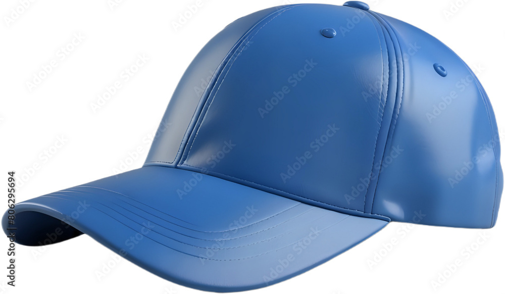blue side view hat baseball cap on white background cutout file. blue side view hat baseball cap on white background cutout file.