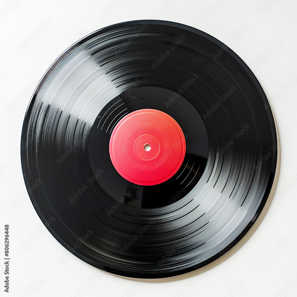 vinyl on white background, AI generated vinyl on white background, AI generated