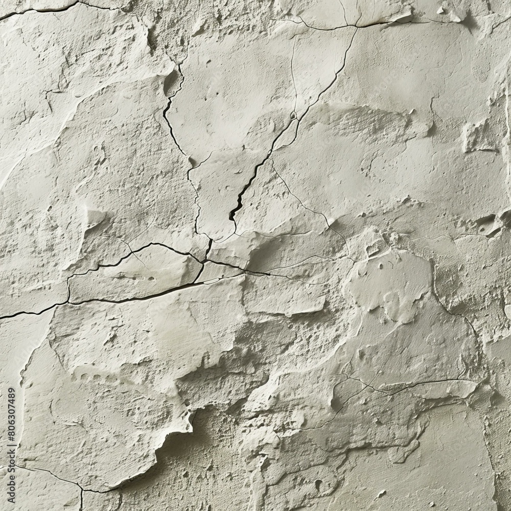 Obraz premium Cracked concrete wall texture background