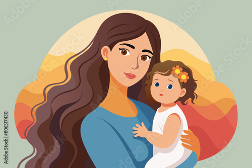 mother and daughter