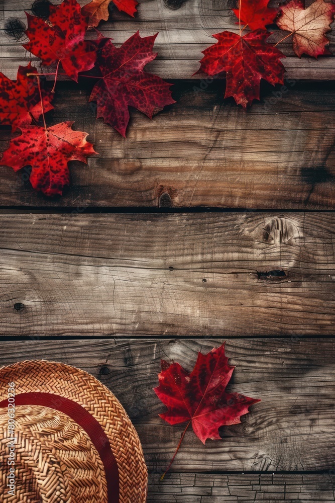 Fototapeta premium Canada Day. Background banner for advertising, etc