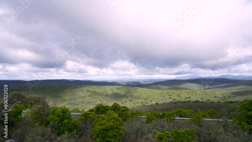 (Paneo) Paisaje de naturaleza del norte de la provincia de Badajoz, Extremadura, España. Marzo de 2024. photo