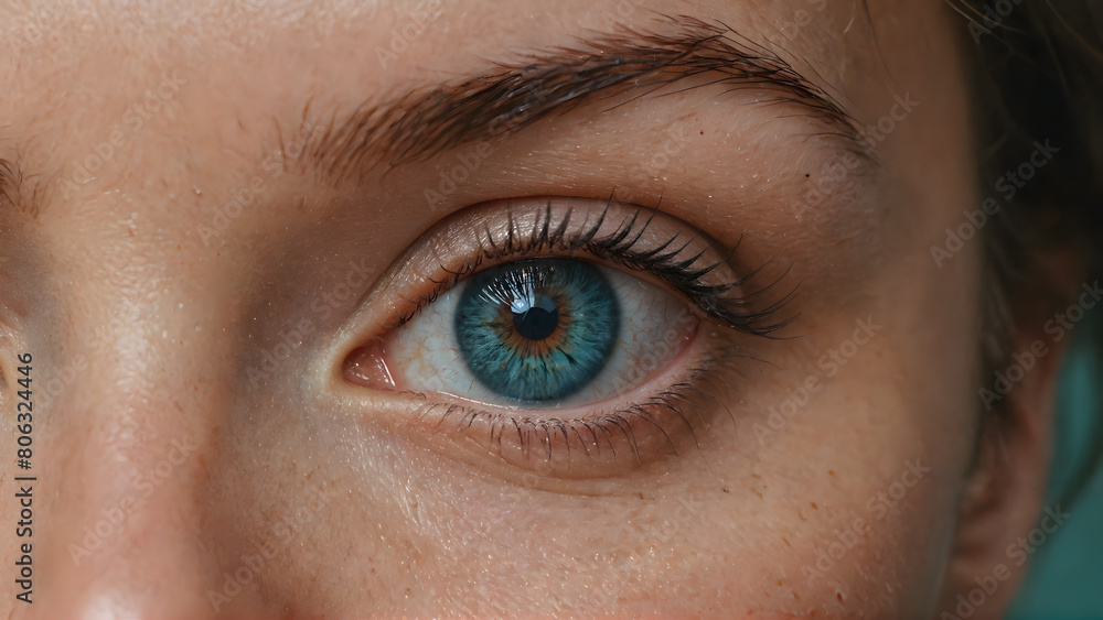 Close up shot of a female eyes. beautiful blue colored eyes. Close up shot of a female eyes. beautiful blue colored eyes.