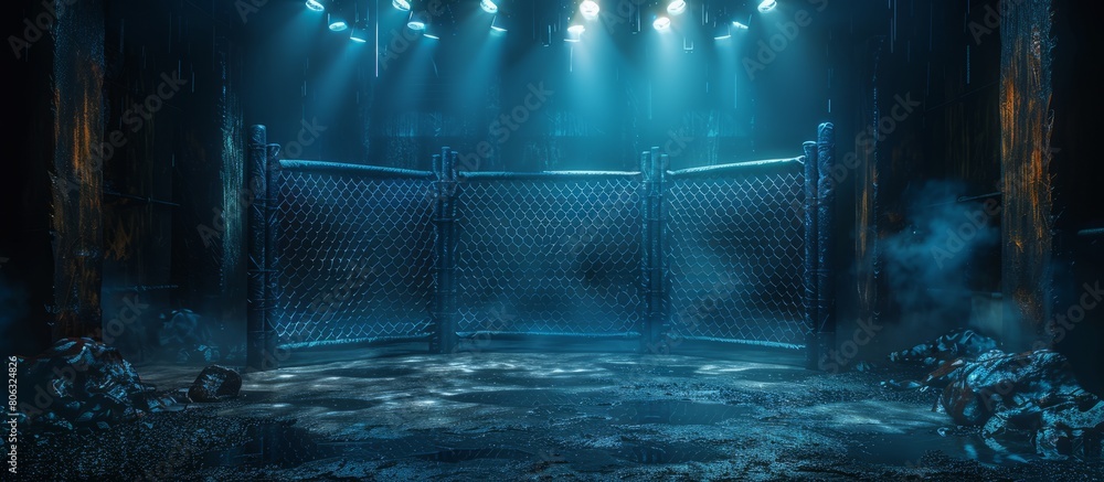 custom made wallpaper toronto digitalGloomy Fighting Arena