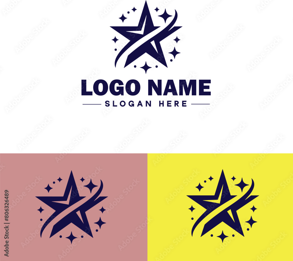 shooting star icon Meteor Meteoroid Falling star flat logo sign symbol editable vector shooting star icon Meteor Meteoroid Falling star flat logo sign symbol editable vector