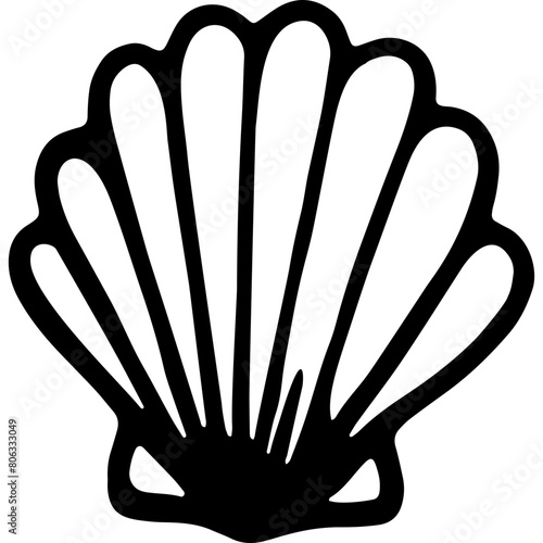 Doodle Seashell 