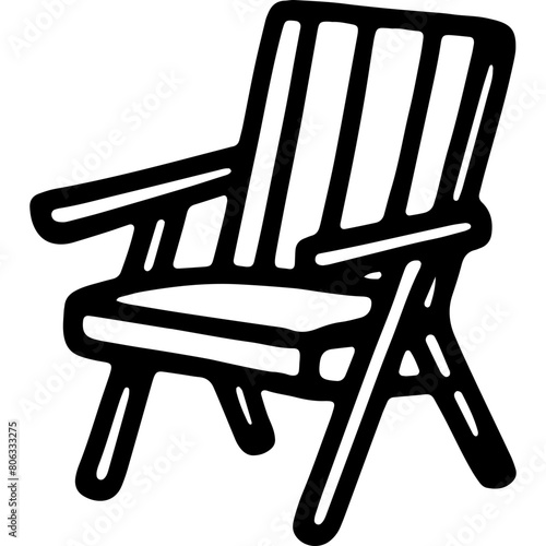 Doodle Folding Or Camp Chair