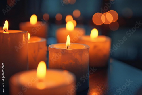 Glowing Candlelight for a Serene Ambiance
