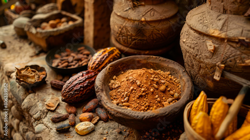 a historical fiction story set in ancient Mesoamerica exploring the origins of chocolate