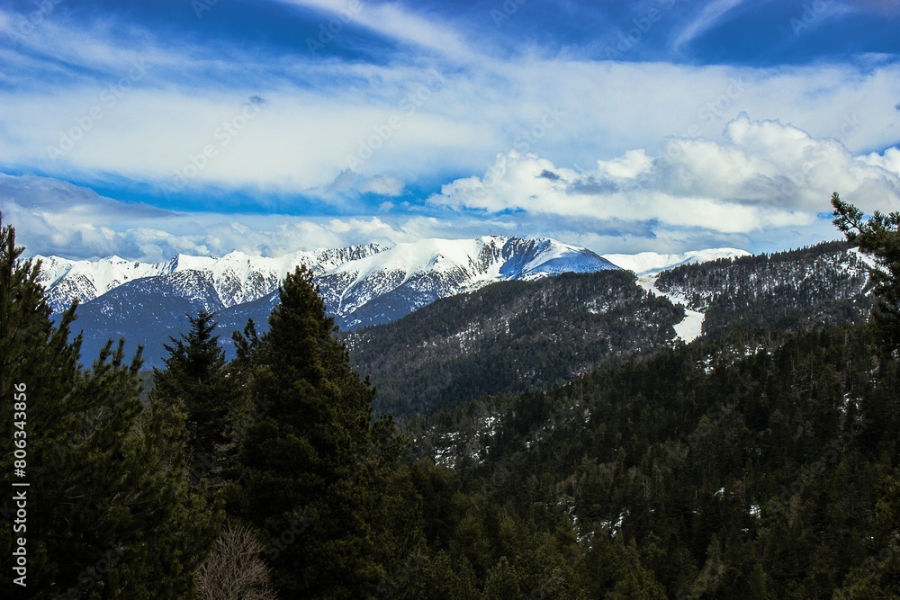 montagne des Pyrénées orientales aux lacs des Bouillouses