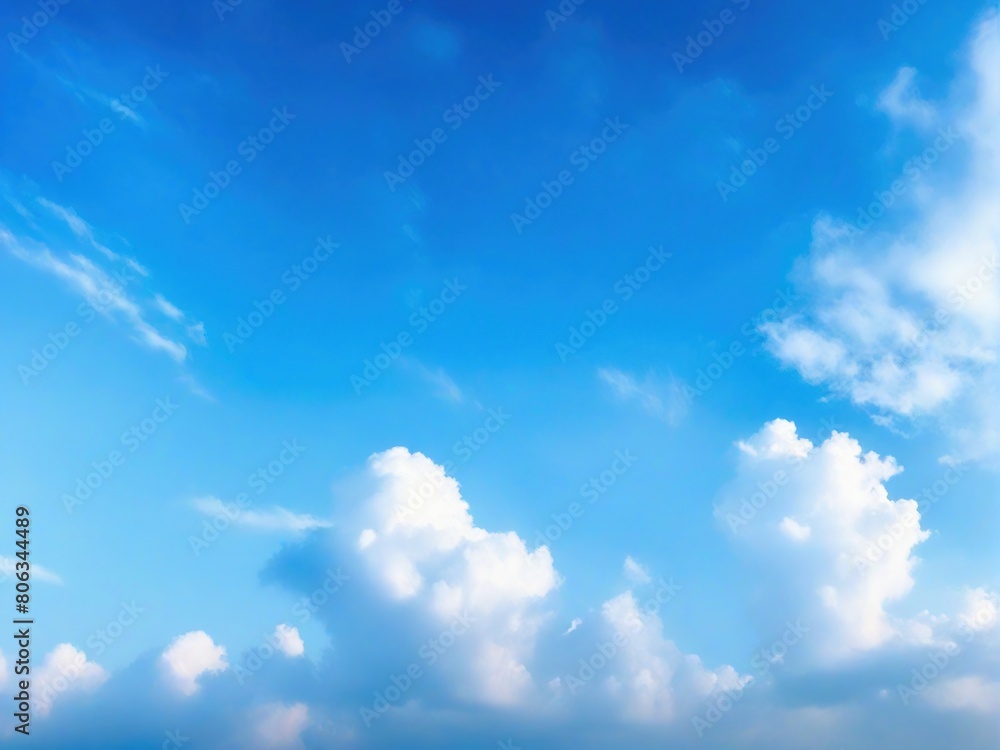 Fototapeta premium blue sky with clouds