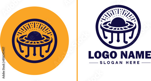 trampoline icon Bounce mat Springboard Jumping pad flat logo sign symbol editable vector