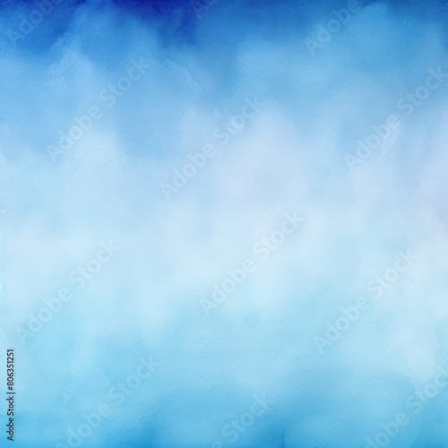 Blue watercolor gradient pastel background seamless texture pattern texture for display products blank copyspace for design text photo website web 
