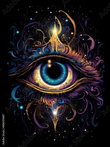 Eye Portal to Another Dimension T-Shirt Design