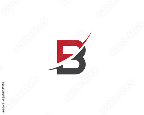B Letter Creative logo design 