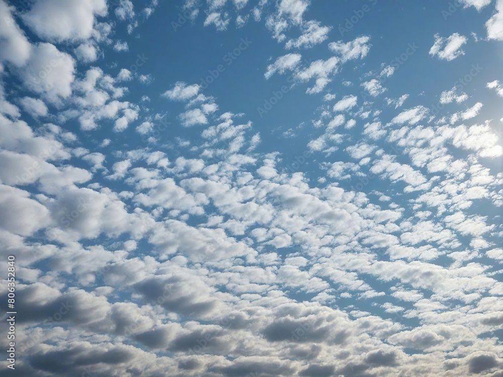 Fototapeta premium blue sky with clouds