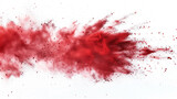 red ink splashes