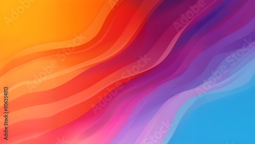 Abstract colorful gradient background with smooth liquid wave flow, suitable for modern website or app design