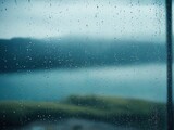 rain on window