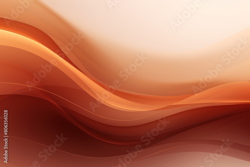 Brown ecology abstract vector background natural flow energy concept backdrop wave design promoting sustainability and organic harmony blank 
