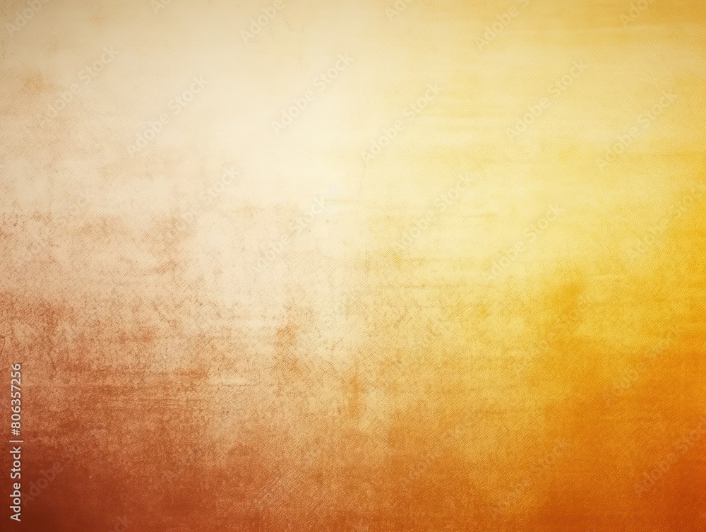 Brown white yellow template empty space color gradient rough abstract background shine bright light and glow grainy noise grungy texture blank 