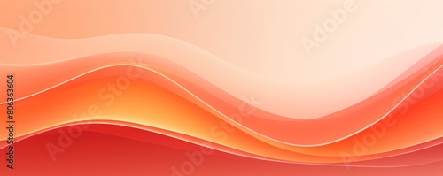 Coral orange wave template empty space rough grainy noise grungy texture color gradient rough abstract background shine bright light and glow