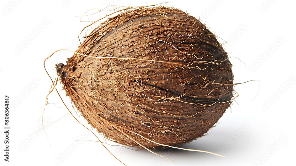 Coconut on white background Coconut on white background