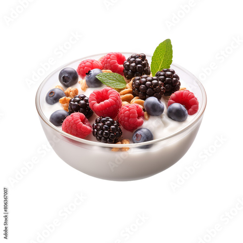 muesli with berries