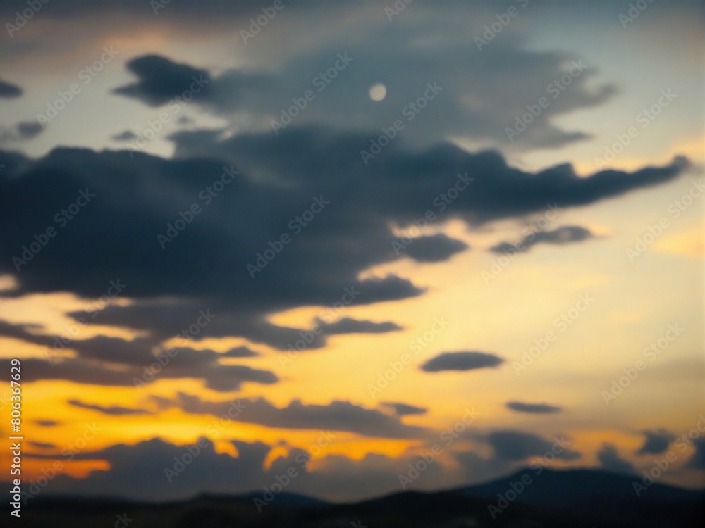 sunset in the sky sunset in the sky